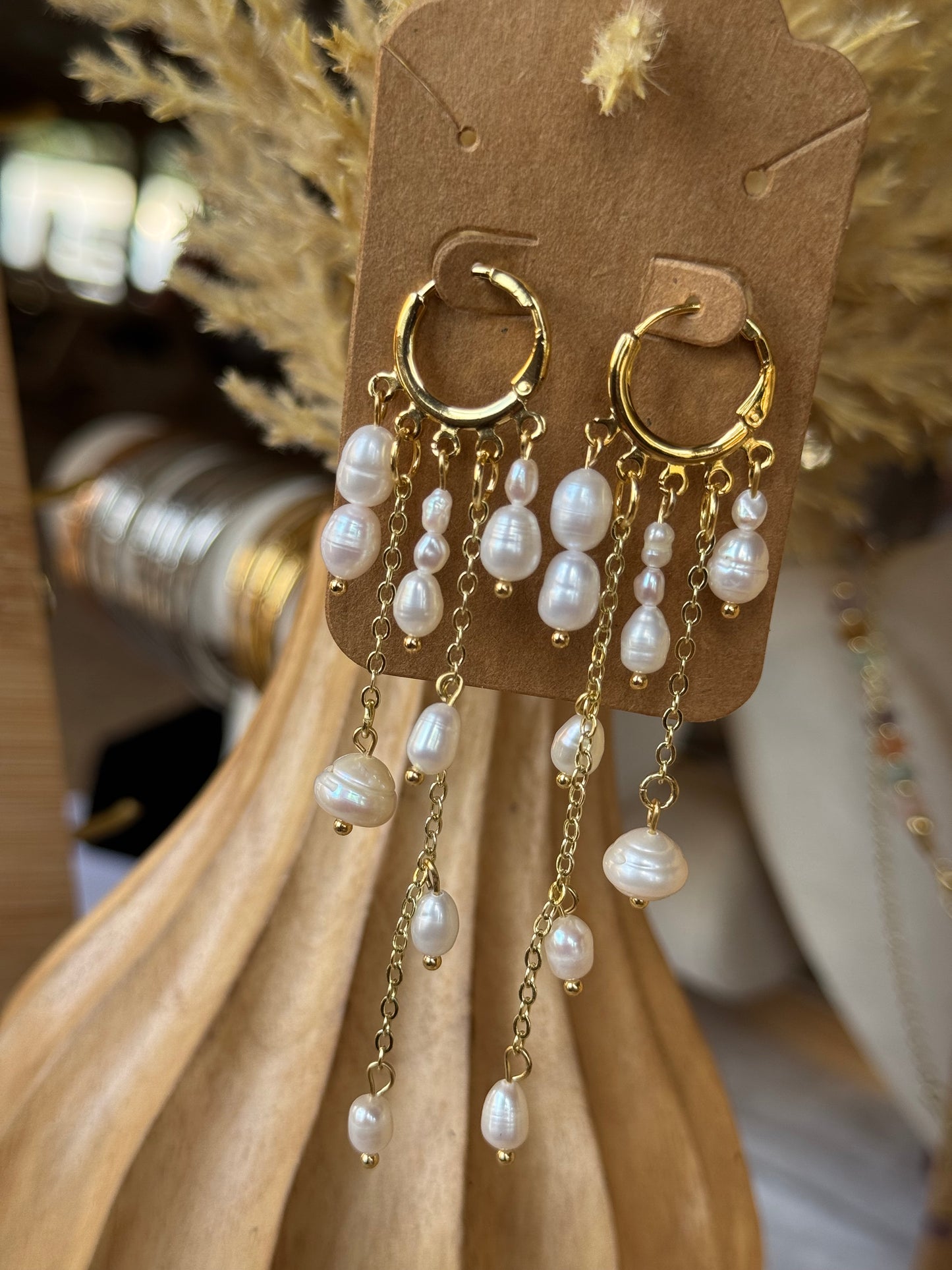 Pearl Falls Earrings