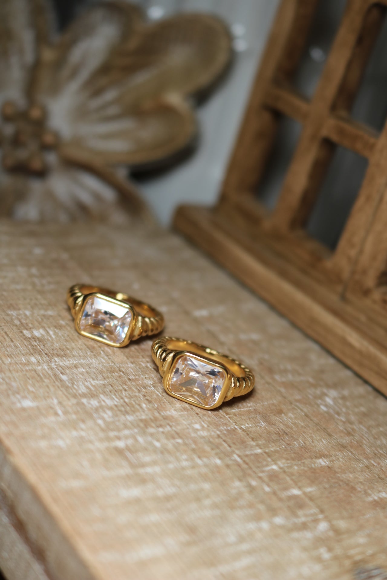 Gold Twist Ring
