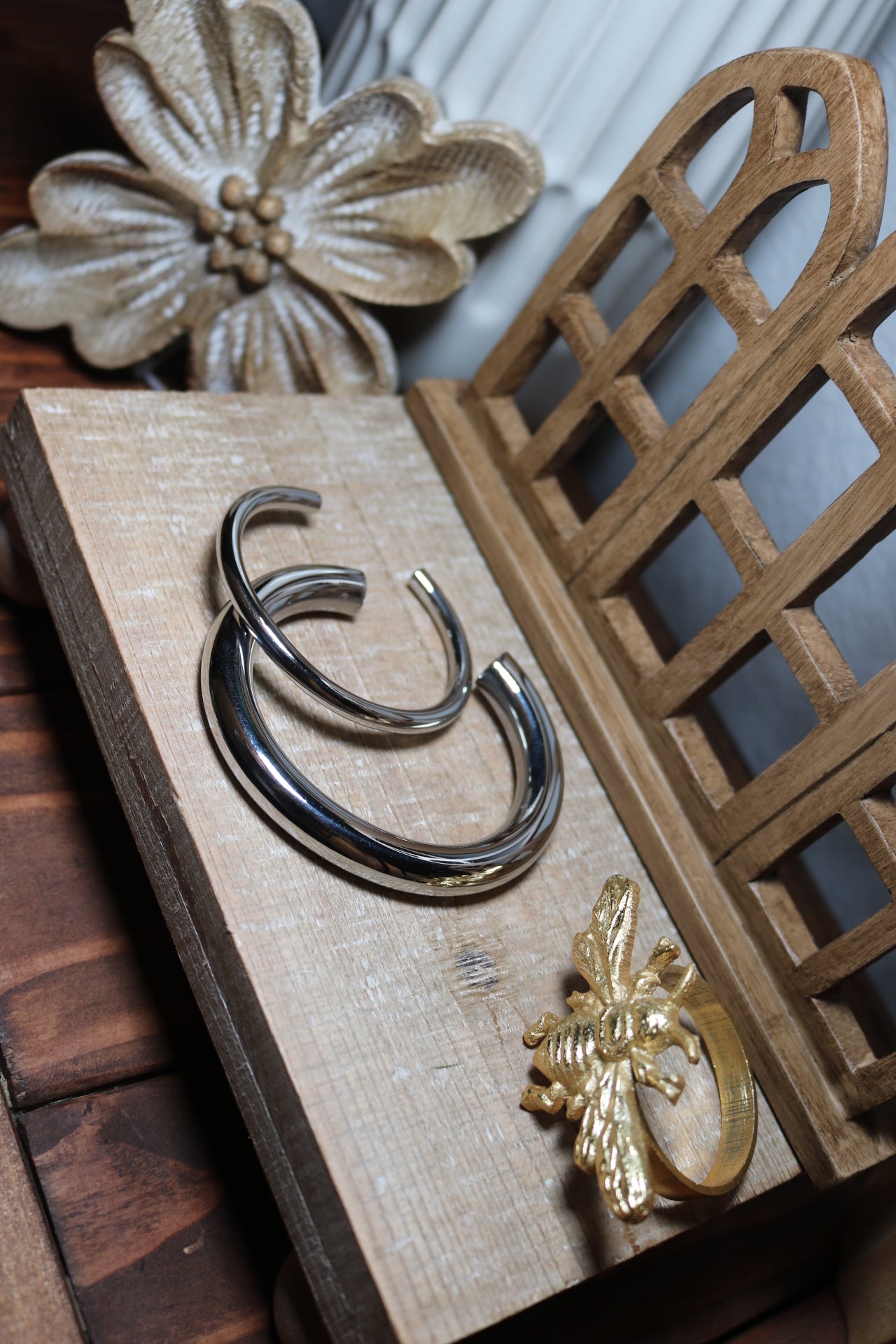 Silver Cuff Bangle