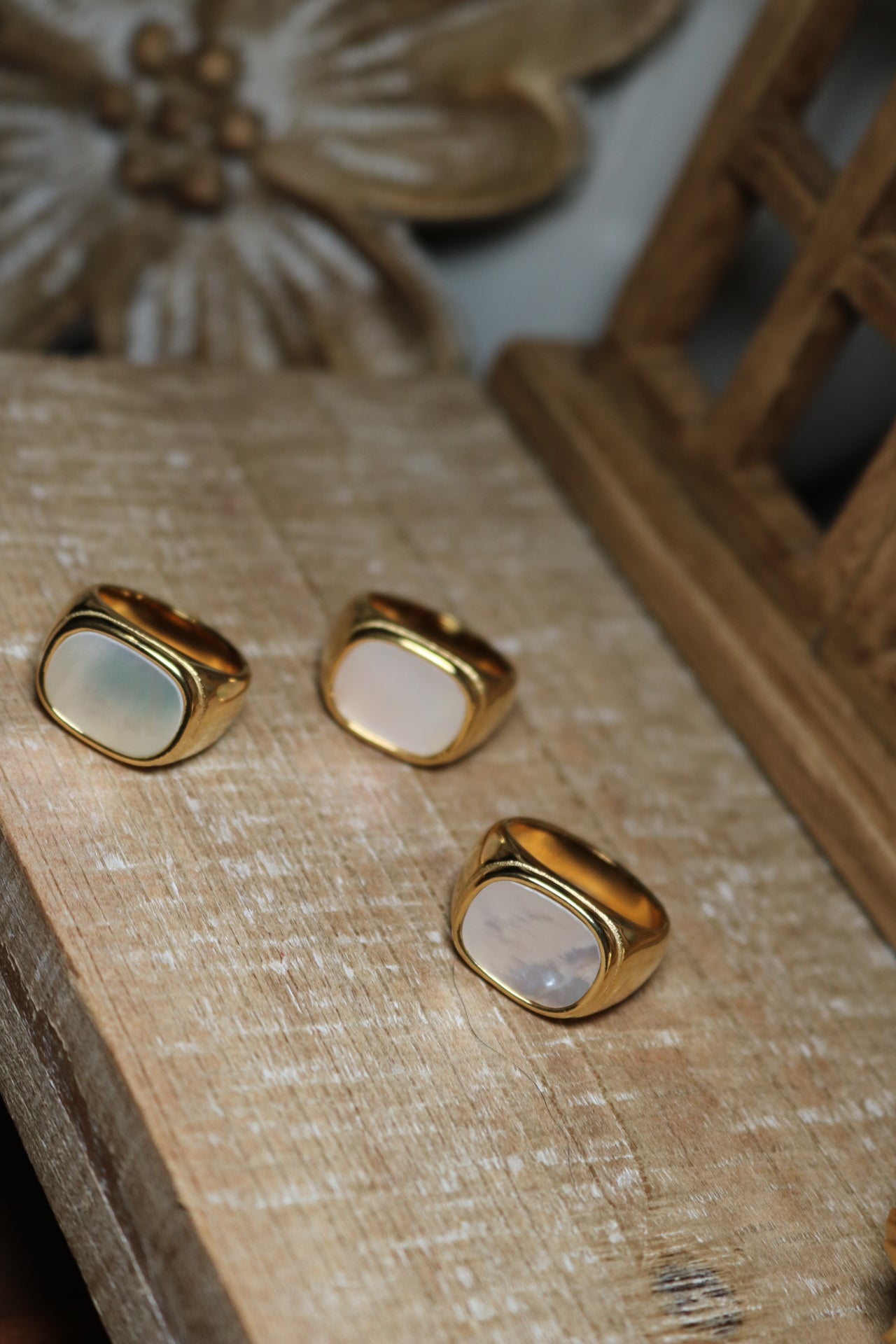 Mother of Pearl Ring