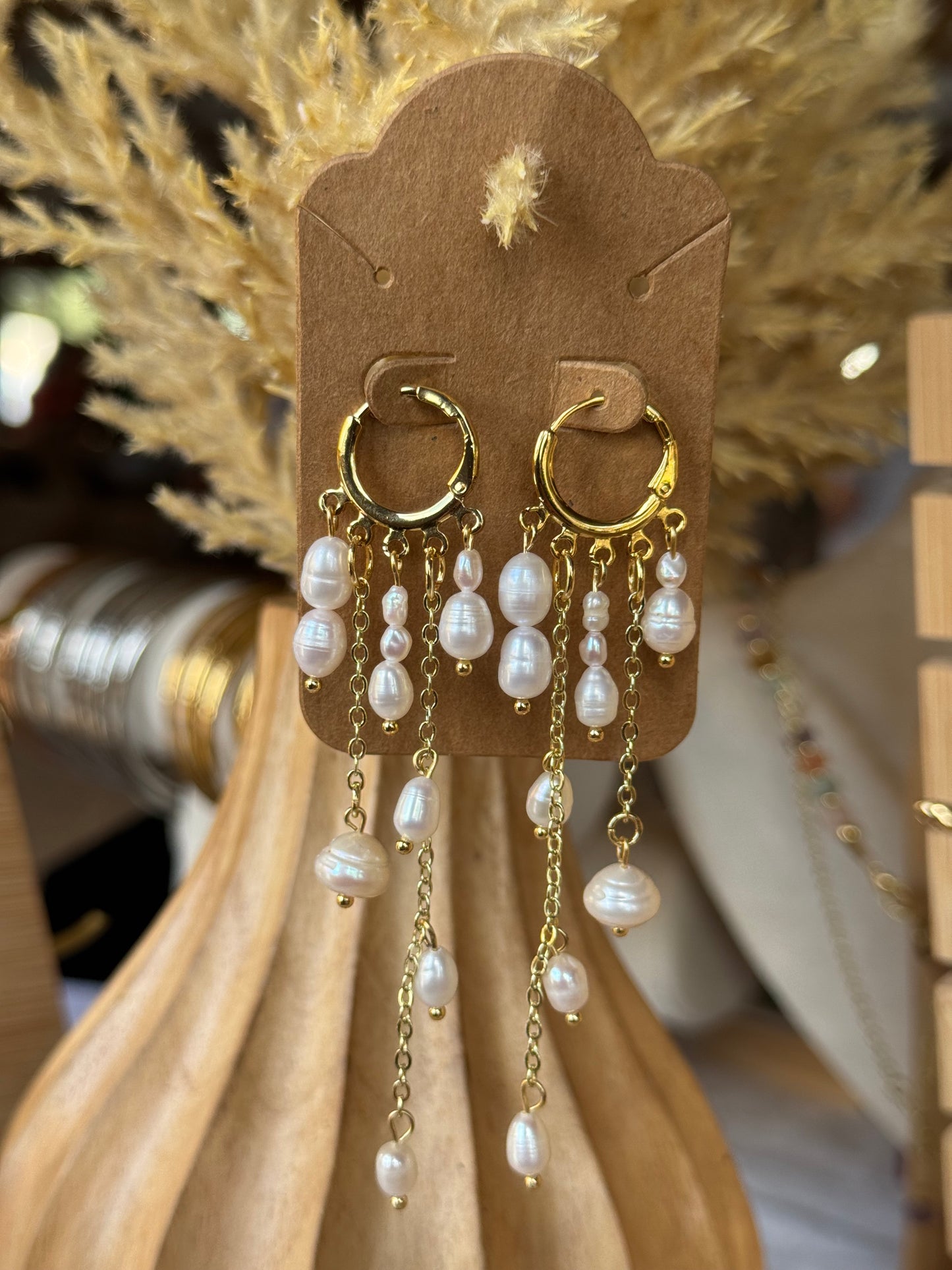 Pearl Falls Earrings