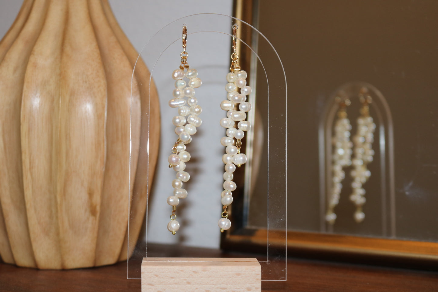 Dripping in Pearls Earrings