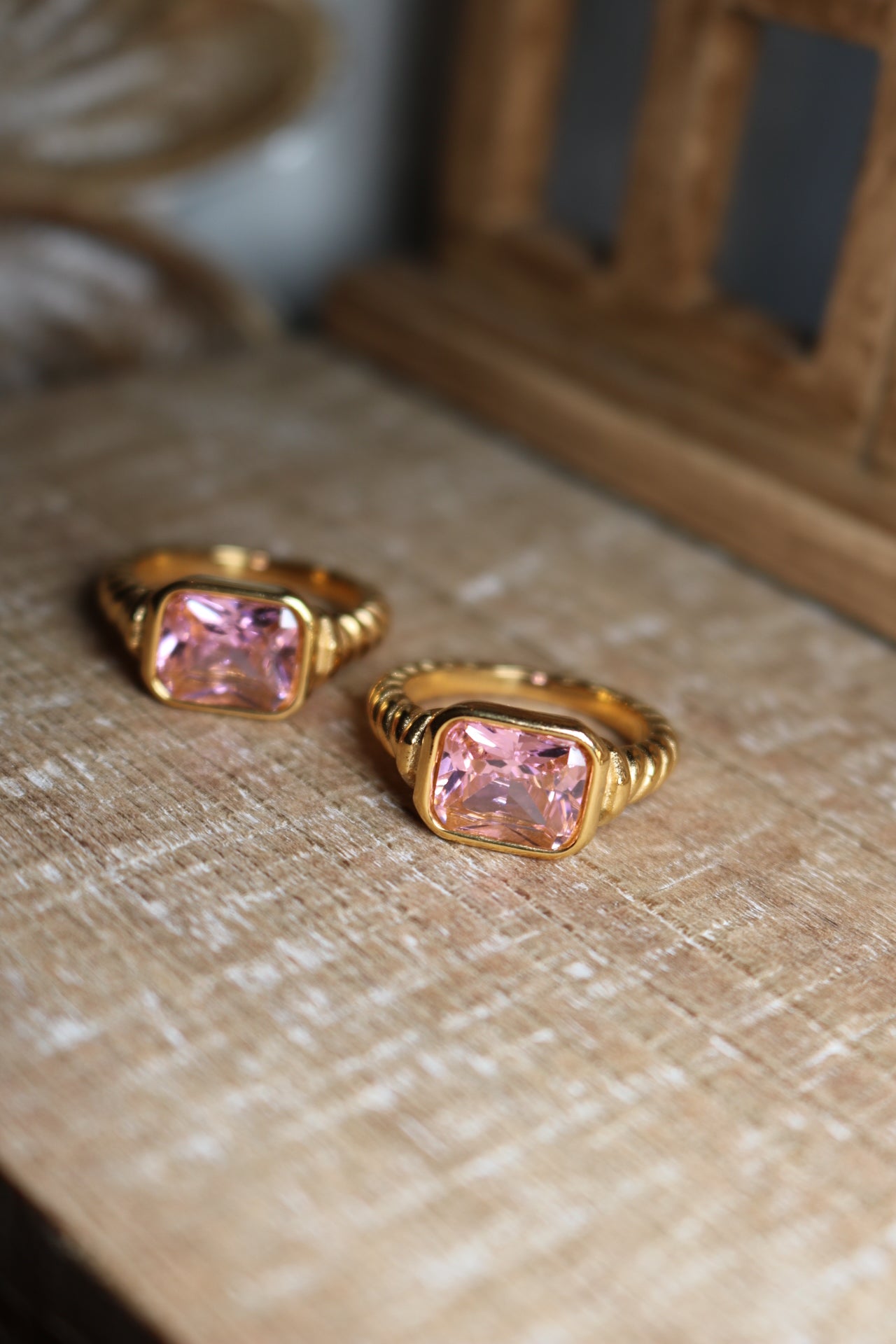 Gold Twist Ring