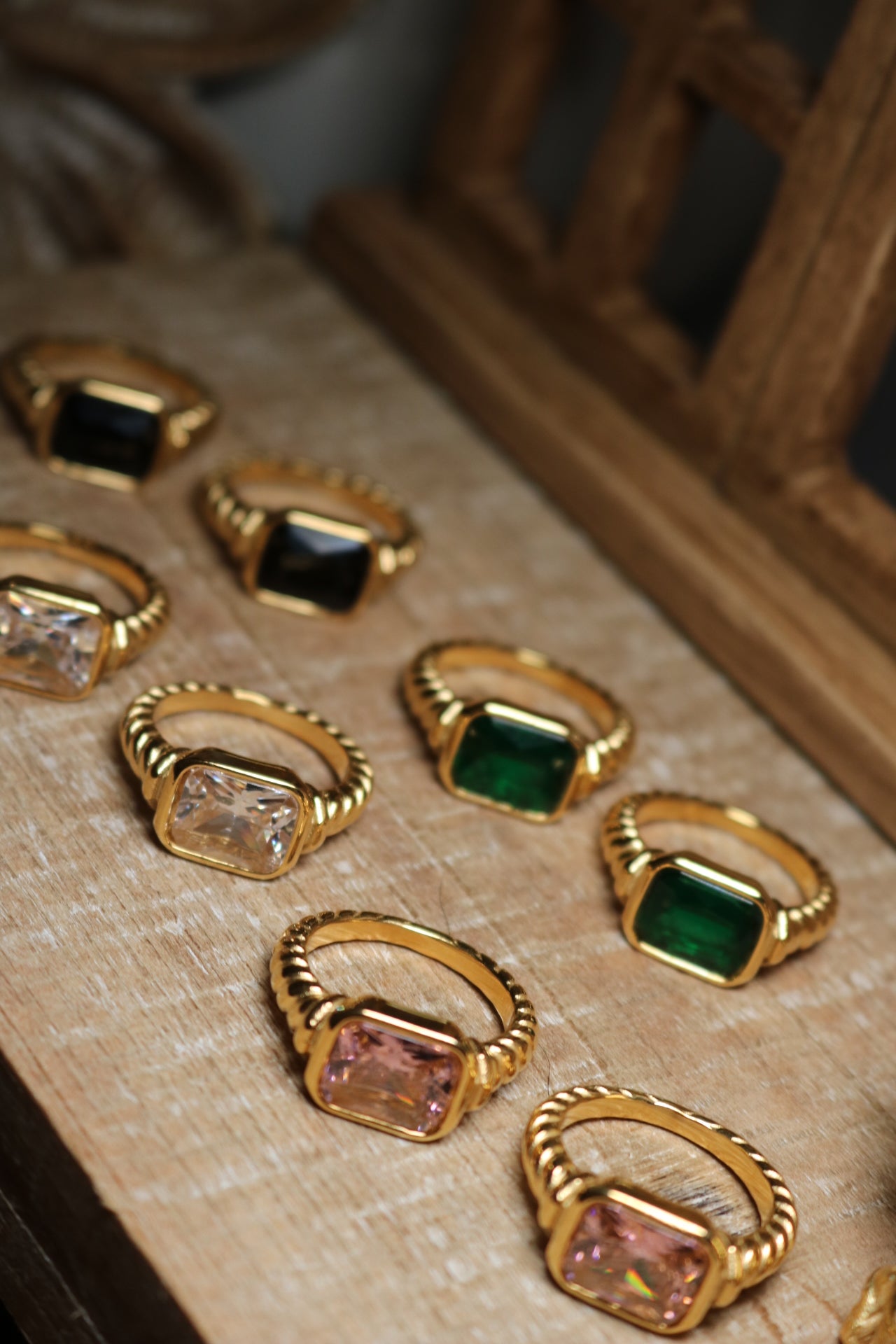 Gold Twist Ring