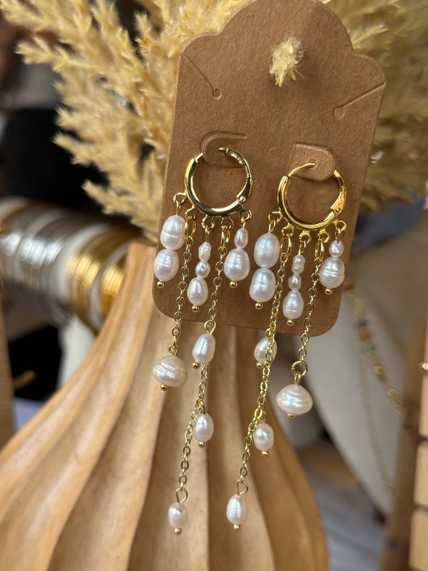 Pearl Falls Earrings