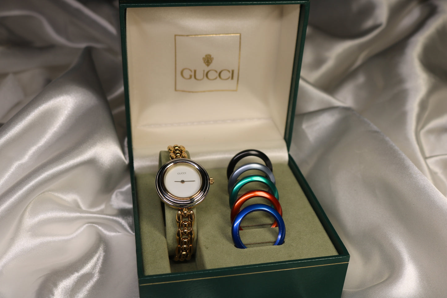 Vintage GUCCI Bezel Watch 1987 - Working